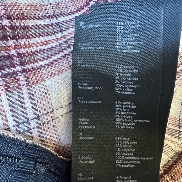 Maje raprijarota handkerchief plaid dress NO OFFERS CONSIDERED - Picture 10 of 11